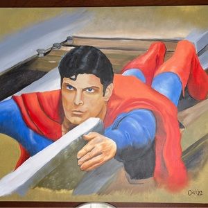 Superman Art Print